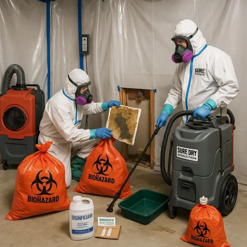 Contaminated Water Handling Protocols process in Scituate, MA