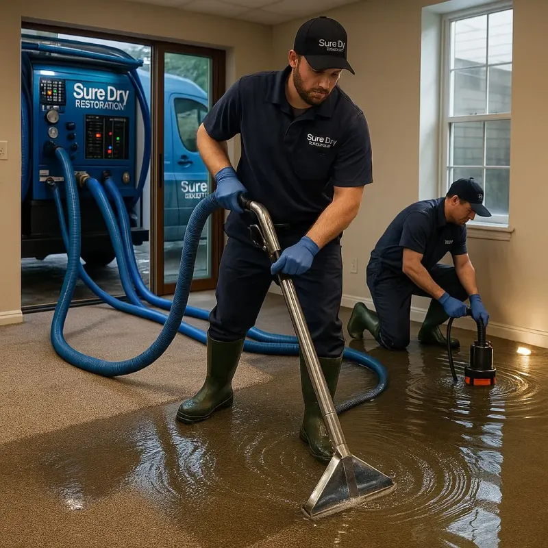 Water Extraction and Removal process in Scituate, MA